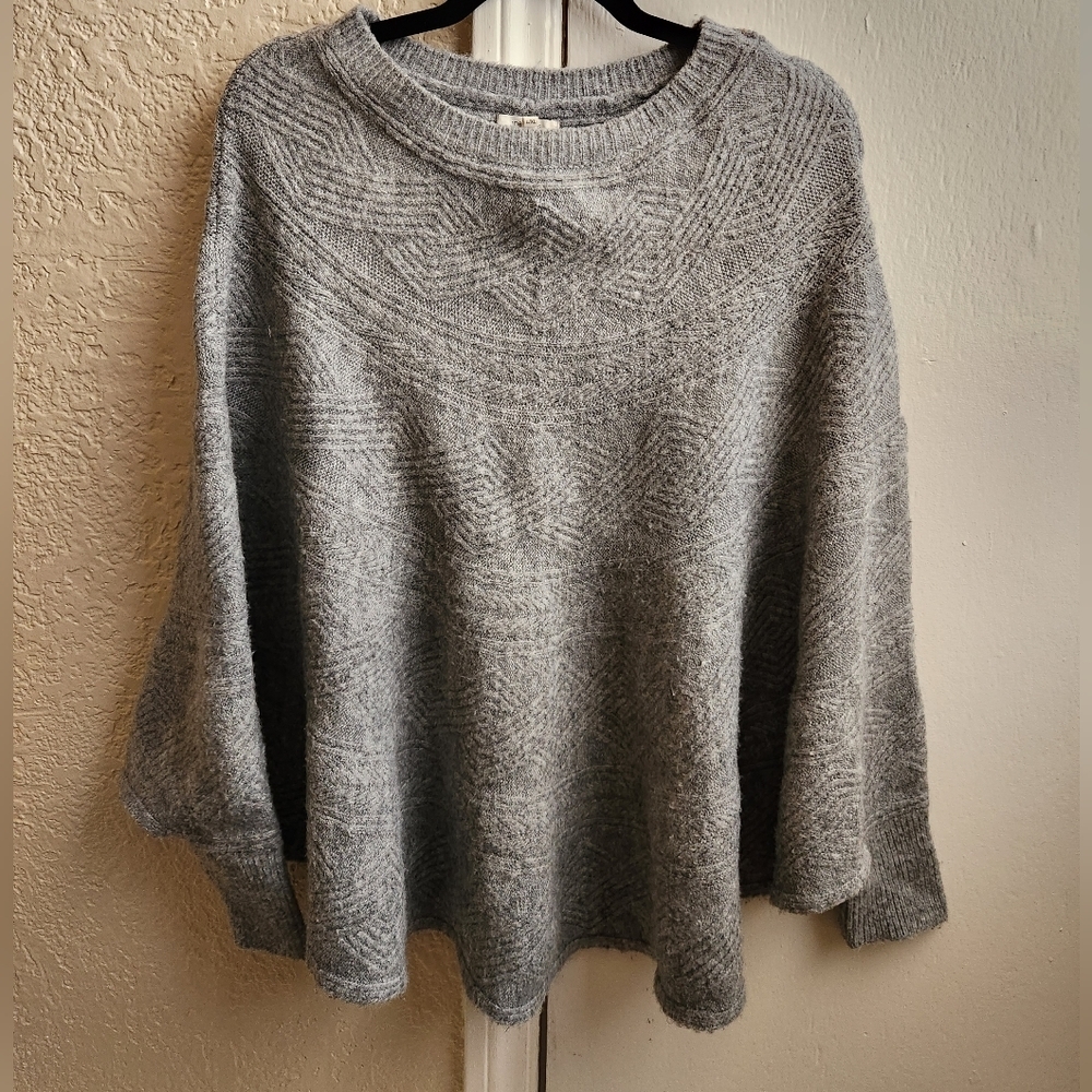 maurices- poncho sweater